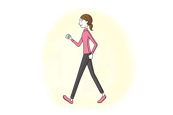 背筋を伸ばして健やかに